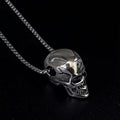 Collier crâne avec chaîne