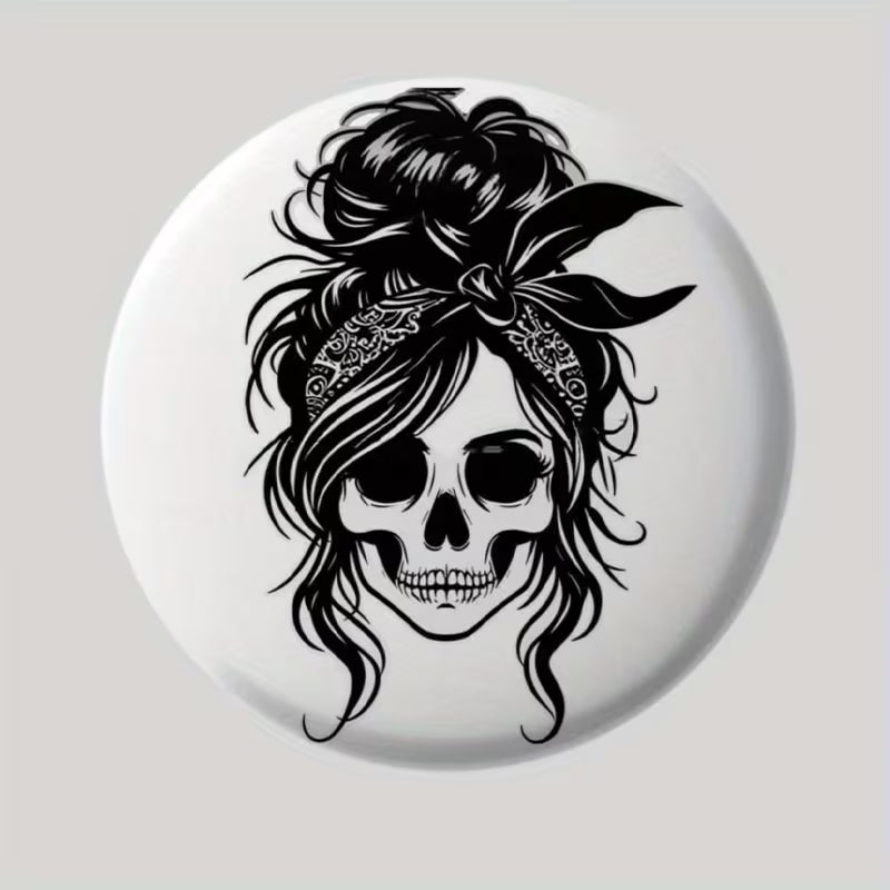 Broche crâne